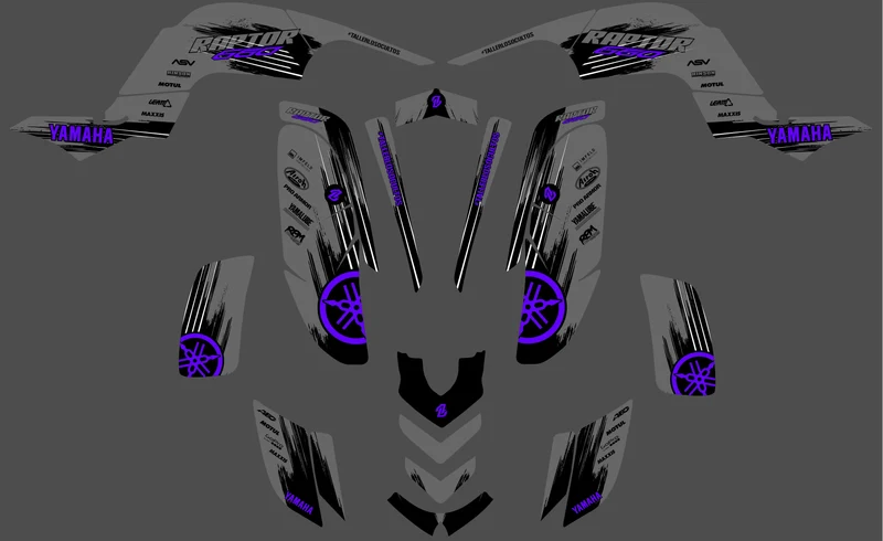 Kit déco Yamaha YFM 660 RAPTOR - XAVORA