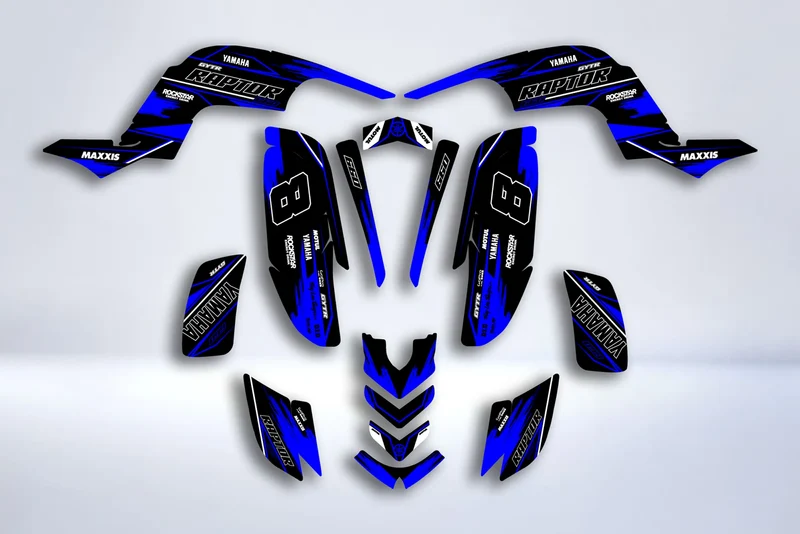 Kit déco Yamaha YFM 660 RAPTOR - SOLVYX
