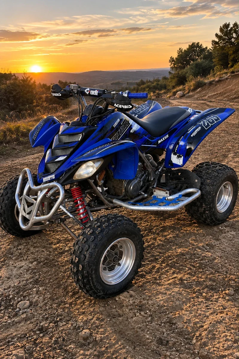 Kit déco Yamaha YFM 660 RAPTOR - SOLVYX