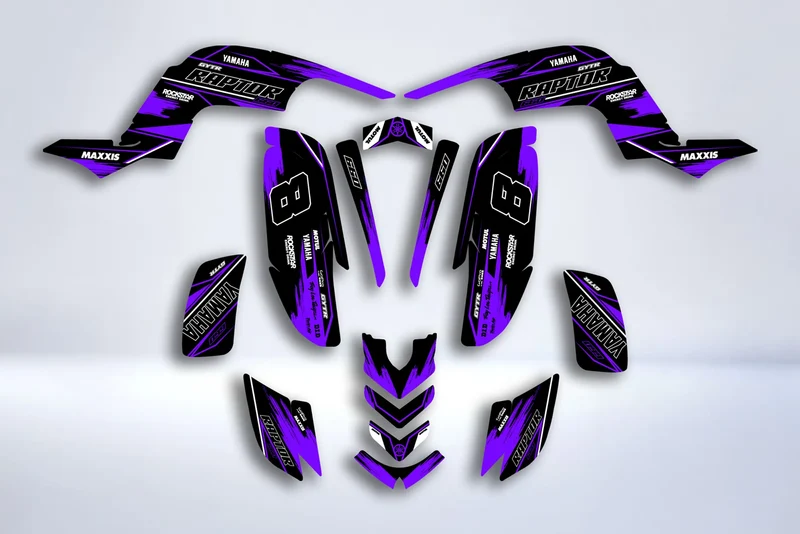 Kit déco Yamaha YFM 660 RAPTOR - SOLVYX