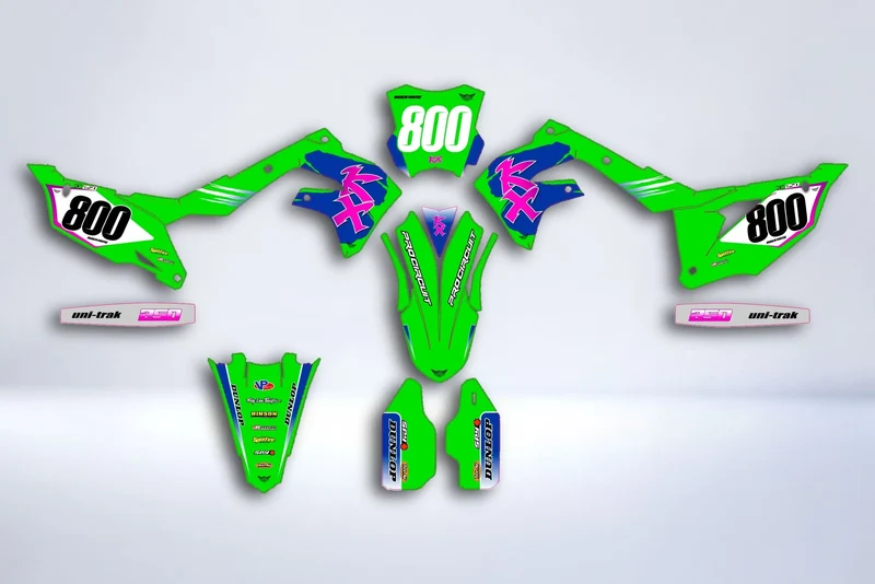 Kit Déco Kawasaki KXF 250 2021-2024 & KXF 450 2019-2023 - Blayze