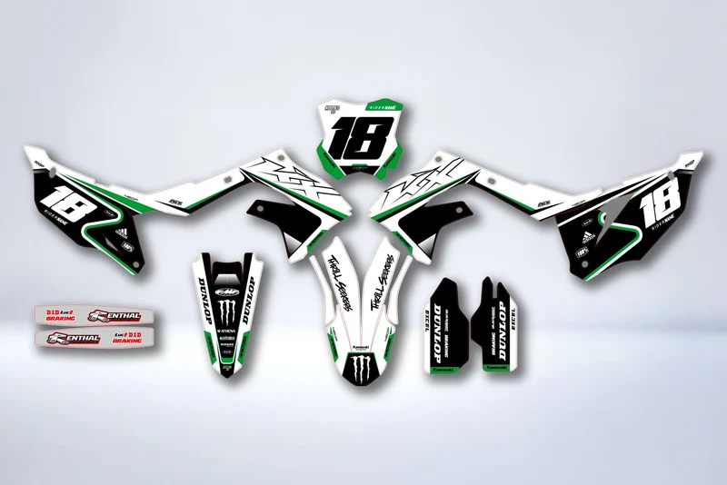 Kit Déco Kawasaki KXF 250 2021-2024 & KXF 450 2019-2023 - Zyphrax