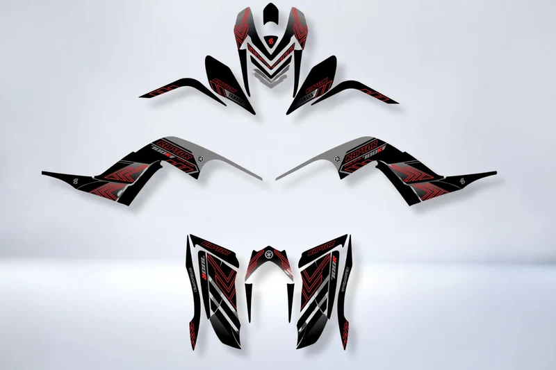 Kit déco Yamaha YFM 700 RAPTOR 2006-2012 - KYRONIS