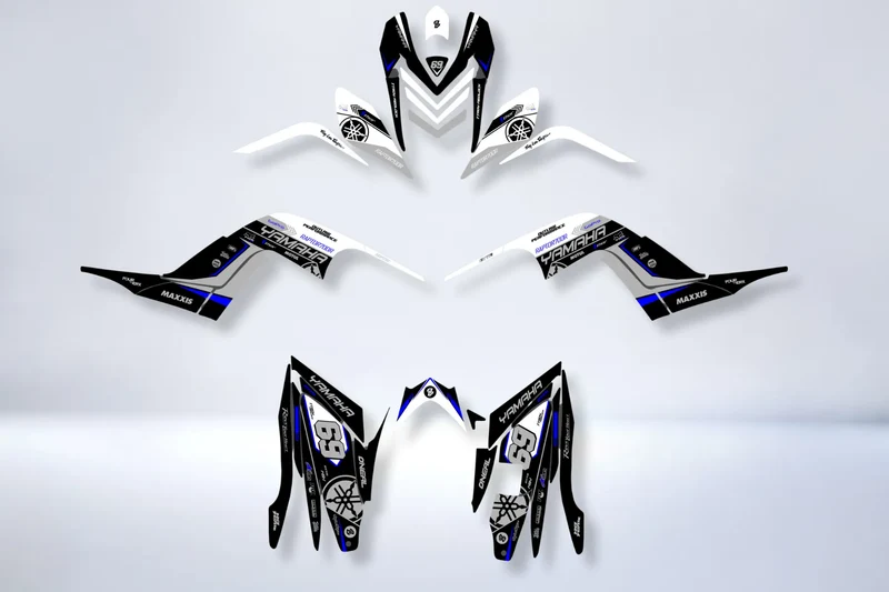 Kit déco Yamaha YFM 700 RAPTOR 2006-2012 - ZAVORA