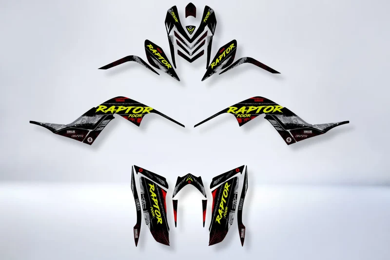 Kit déco Yamaha YFM 700 RAPTOR 2006-2012 - NERYX
