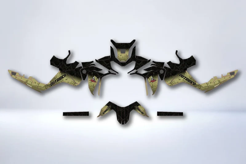 Kit déco HONDA AFRICA TWIN ADVENTURE SPORT 1100L 2020-2023 - ECLYRA