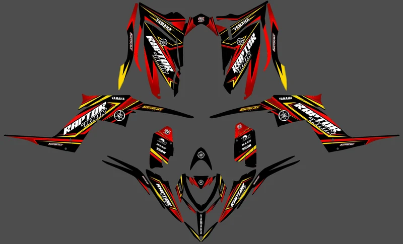 Kit Déco Yamaha 700 Raptor 2013-2025 - SYLVAR
