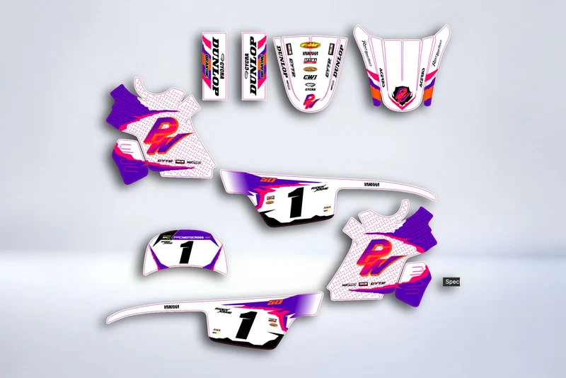 Kit déco YAMAHA PIWI PW 50 80 1990-2025 - VELION