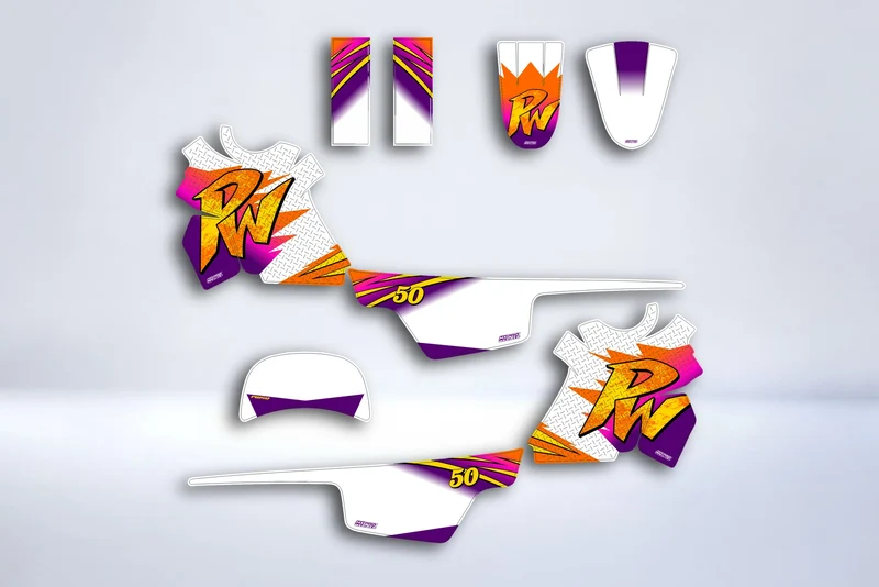 Kit déco YAMAHA PIWI PW 50 80 1990-2025 - ZENTRA