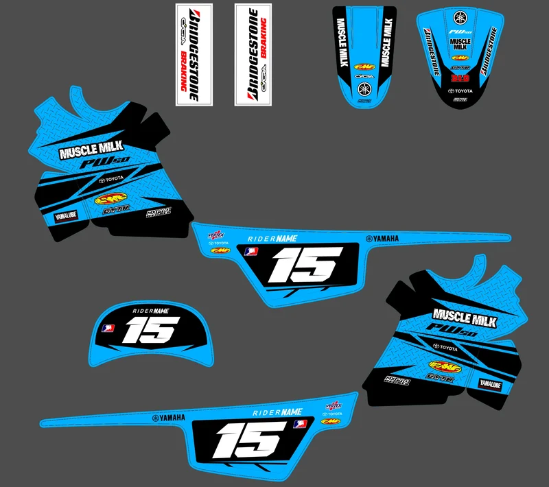 Kit déco YAMAHA PIWI PW 50 80 1990-2025 - KYROS