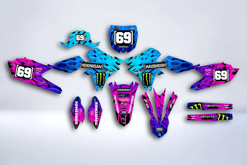 Kit Déco YAMAHA YZF 250-450 2014-2017 - LUMYRA