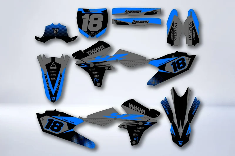 Kit Déco YAMAHA YZF 250-450 2014-2017 - MORVEX