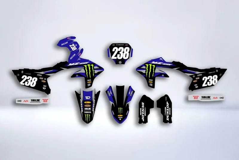 Kit Déco Yamaha YZF 250 2024-2025 & YZF 450 2023-2025 - PHORYX