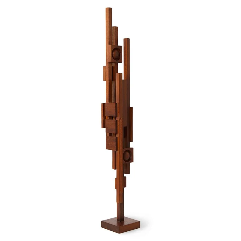 Holzobjekt Skulptur Skyline - HKliving