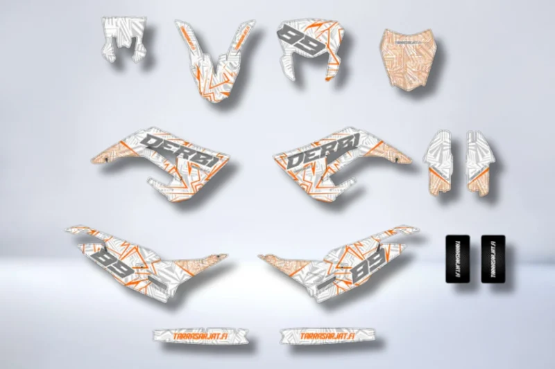 Kit Déco DERBI X-TREME / RACING 2018-2024 - CYNORA