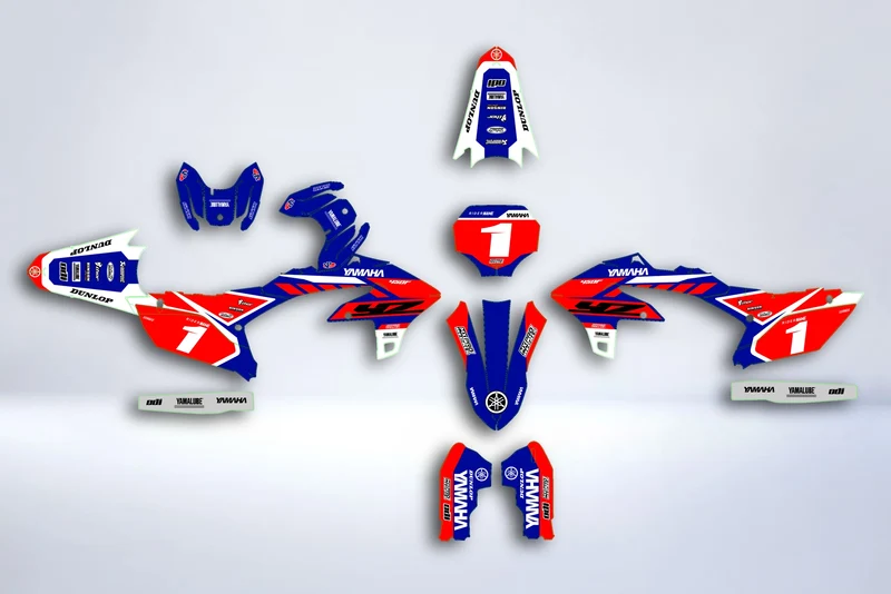 Kit Déco Yamaha YZF 250 2024-2025 & YZF 450 2023-2025 - VALTYS