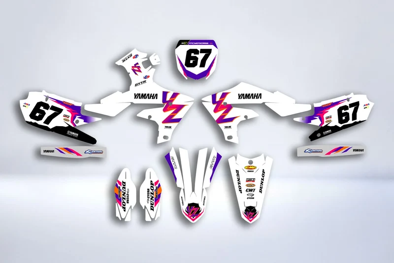 Kit Déco Yamaha YZF 250 ( 2019-2021 ) / 450 ( 2018-2022 ) - ANNIVERSARY