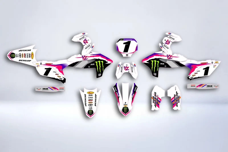 Kit Déco Yamaha YZF 250 2024-2025 & YZF 450 2023-2025 - DYNEXA