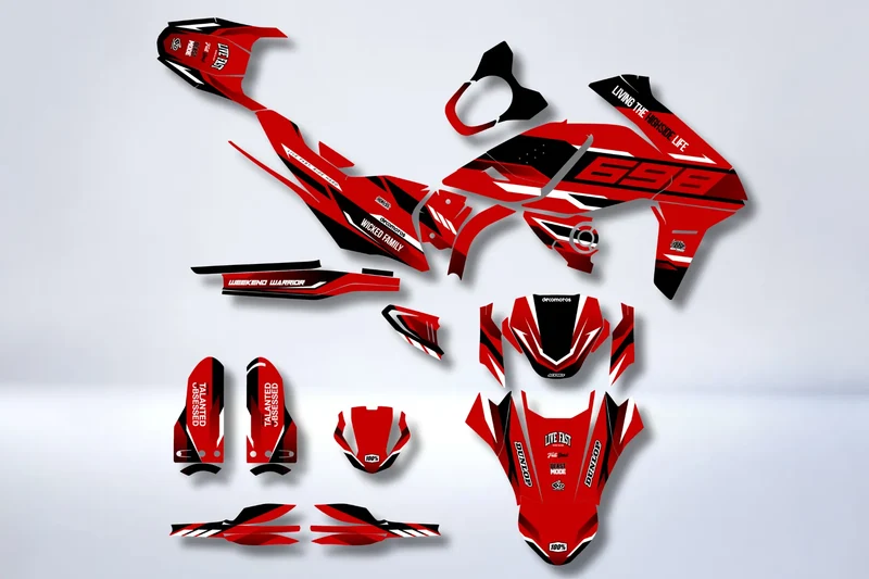Kit Déco Ducati Hypermotard 698 Mono - FACTO