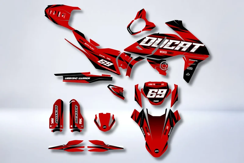 Kit Déco Ducati Hypermotard 698 Mono - RACE