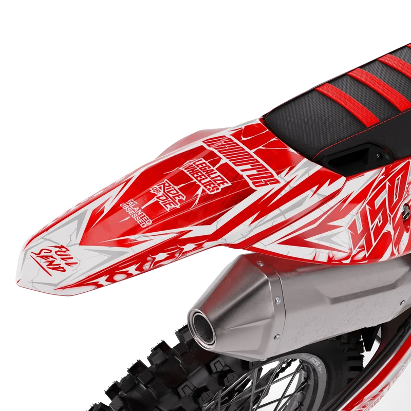 Kit déco Ducati Desmo 450 MX - Crimson