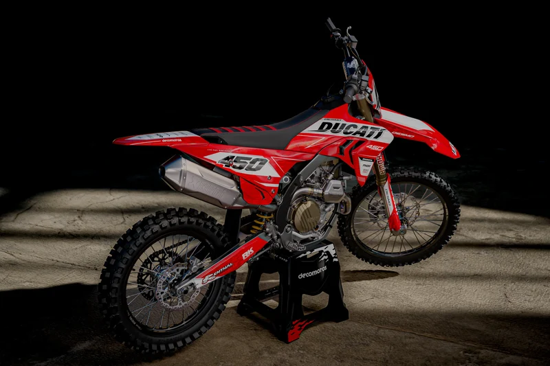 Kit déco Ducati Desmo 450 MX - Lunaris