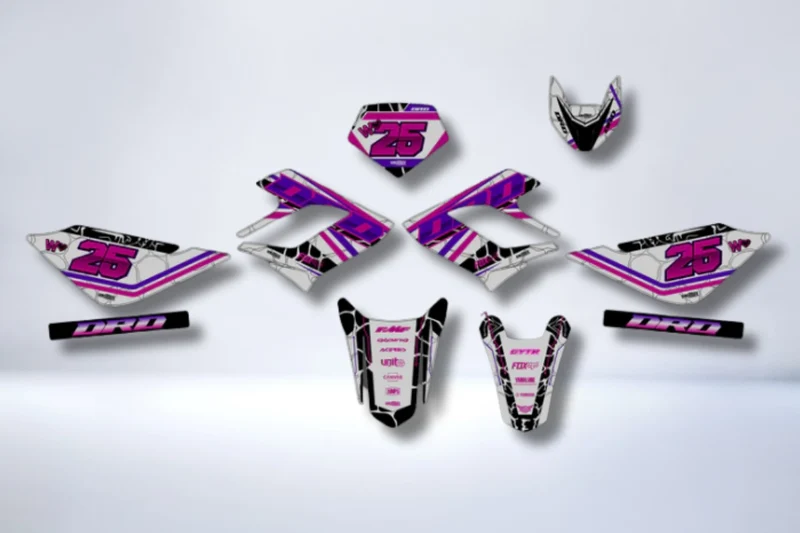 Kit Déco DERBI DRD RACING 2004-2009 - ONYXA