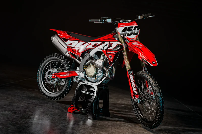 Kit déco Ducati Desmo 450 MX - Aureon