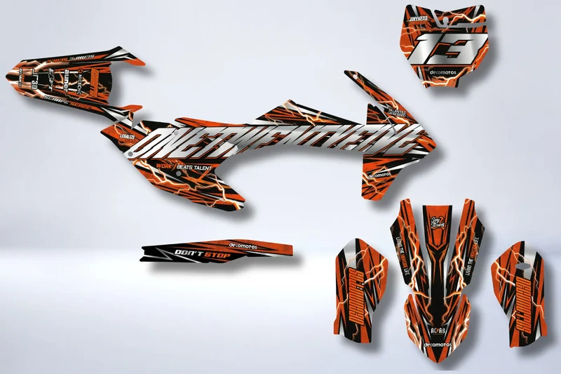 Kit Déco KTM EXC EXC-F SX SX-F 2016-2019 - STORMER