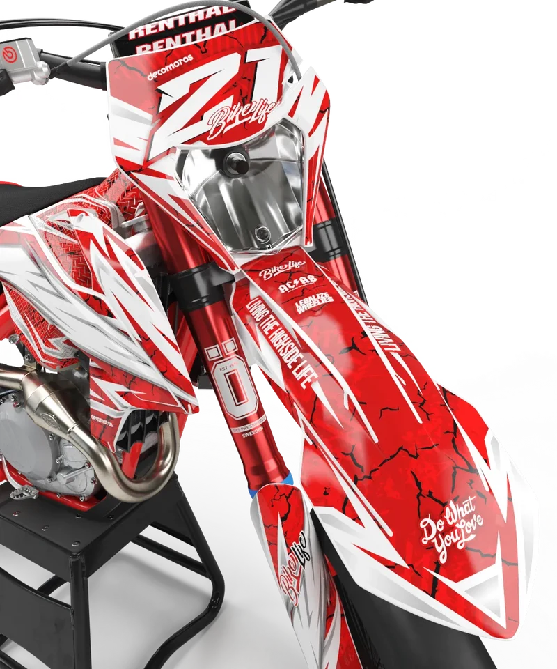 Kit Déco KTM EXC EXC-F SX SX-F 2019-2023 - BLOOD
