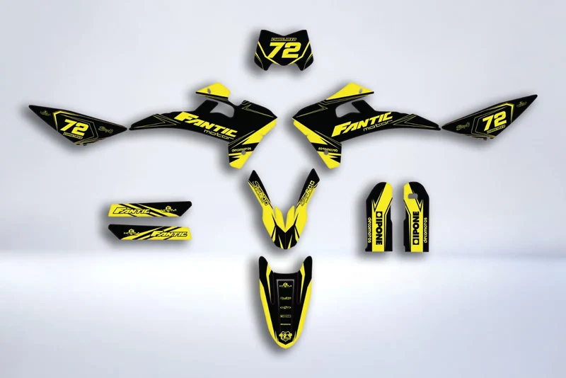 Kit Déco Fantic 50/125 XM / XE 2017-2022 - YELLOW
