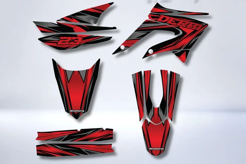 Kit Déco DERBI X-TREME / RACING 2011-2017 - RUDELESS