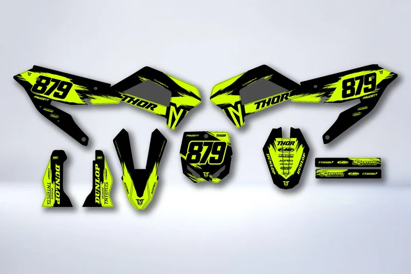 Kit déco Cobra CX65 (2022-2025), CX50JR, CX3E, CX50SR, CX50FWE (2025) - VIVID (fluo en option)