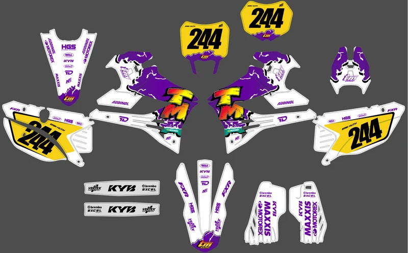 Kit déco TM Racing 2022-2025 - ONYROS