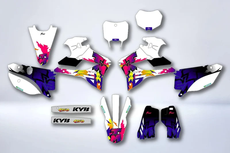 Kit déco TM Racing 2022-2025 - ZAREON