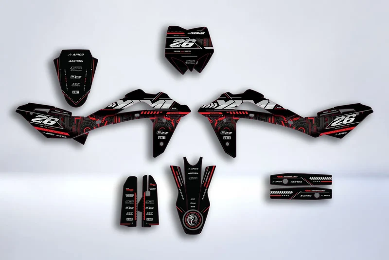 Kit déco Husqvarna SMS / WR / CR / TE / 450-510 SM 2006-2013 - MECHANIC