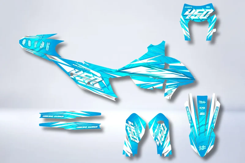 Kit Déco KTM EXC EXC-F SX SX-F 2019-2023 - ABYSS
