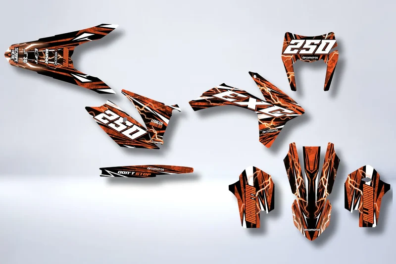 Kit Déco KTM EXC EXC-F SX SX-F 2011-2013 - STORMER