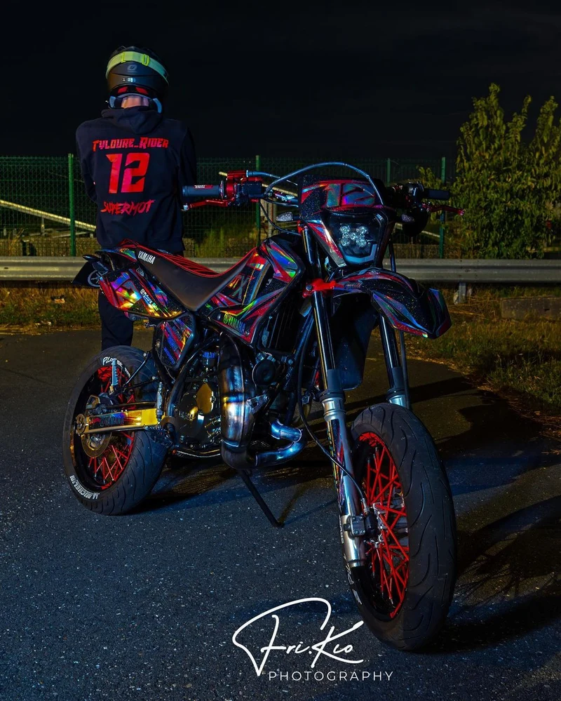 Kit Deco Yamaha DT 125 X DTX DTR 2004-2006 - Red by @tyloure_rider