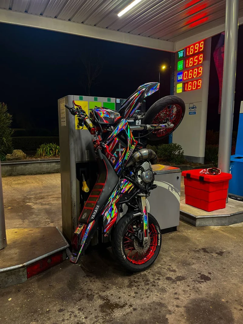 Kit Deco Yamaha DT 125 X DTX DTR 2004-2006 - Red by @tyloure_rider