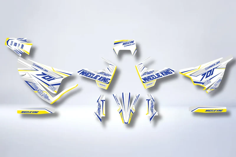 Kit déco HUSQVARNA 701 SM - Wheelie King by @gabzz_sm