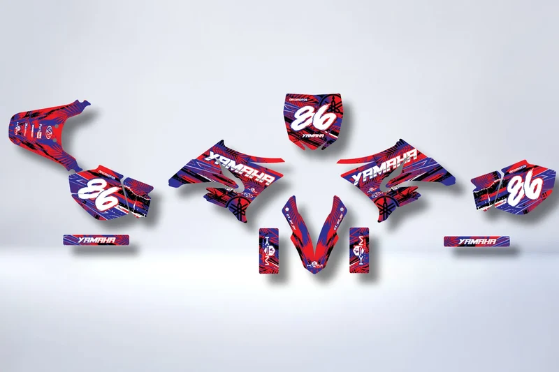 Kit Déco Yamaha DT 50 2003-2020 - CRYSTOR