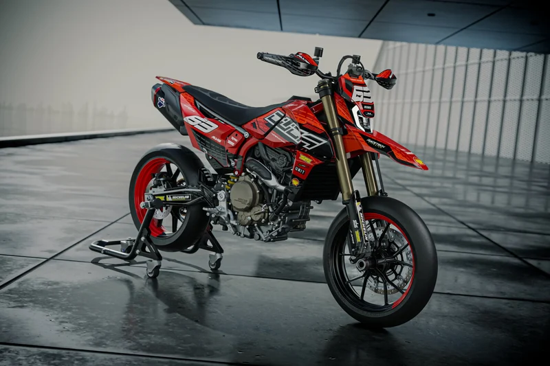 Kit Déco Ducati Hypermotard 698 Mono - RED FURY