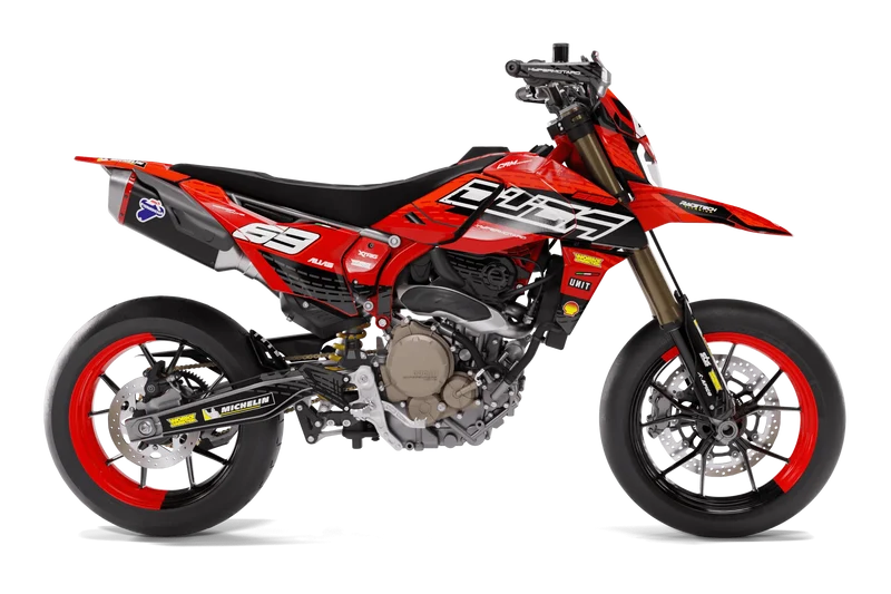 Kit Déco Ducati Hypermotard 698 Mono - RED FURY