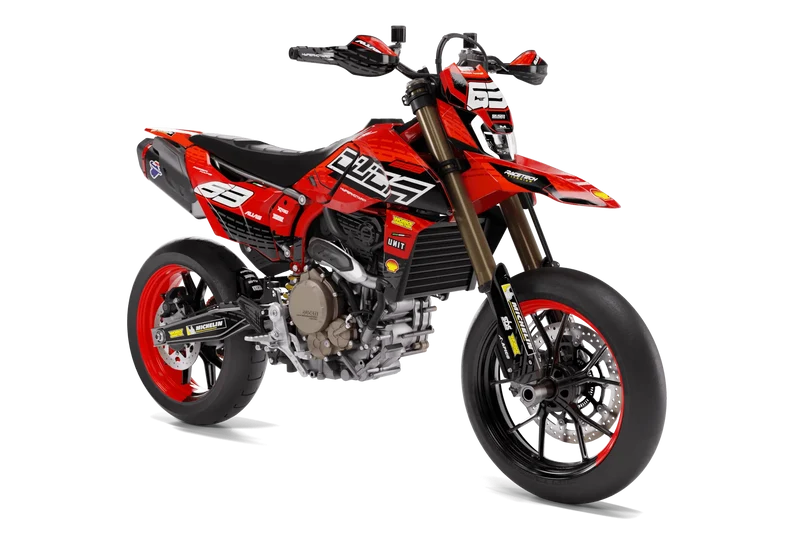 Kit Déco Ducati Hypermotard 698 Mono - RED FURY