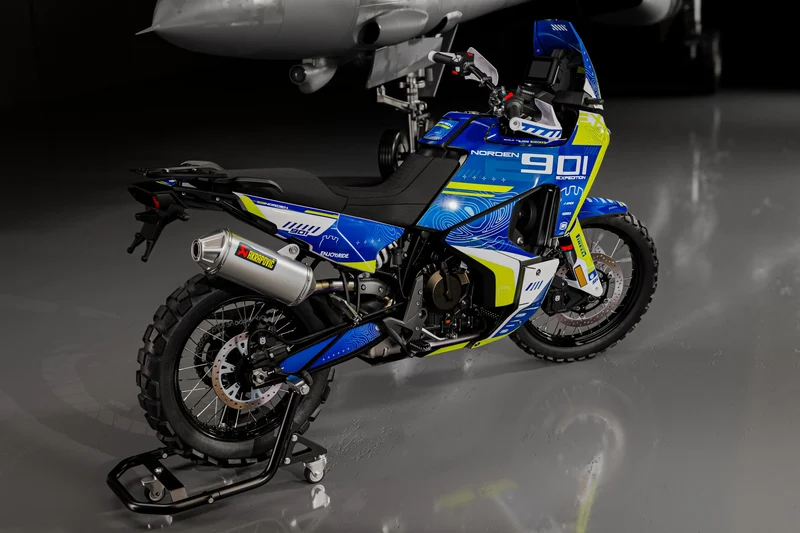 Kit Déco HUSQVARNA NORDEN 901 - BLUE EXPEDITION
