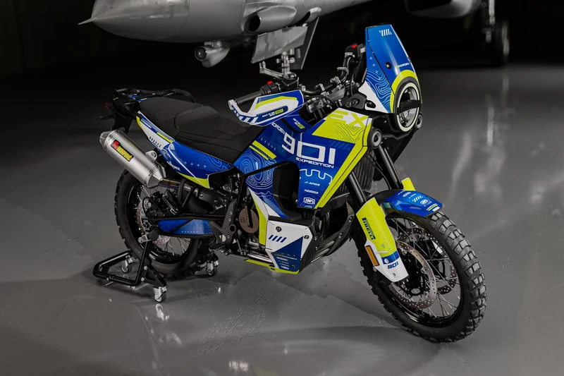 Kit Déco HUSQVARNA NORDEN 901 - BLUE EXPEDITION