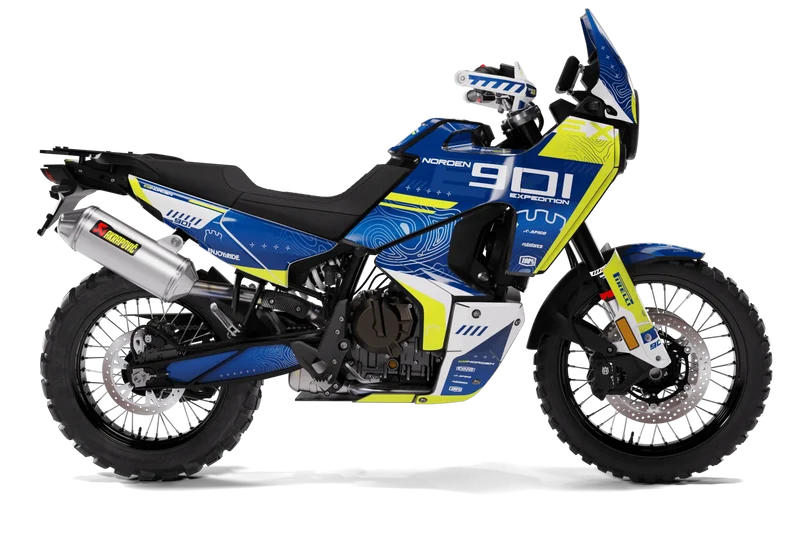 Kit Déco HUSQVARNA NORDEN 901 - BLUE EXPEDITION
