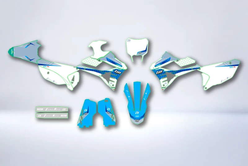 Kit déco TM Racing 2022-2025 - LUXAR