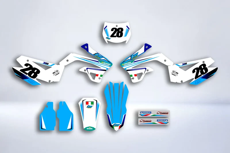 Kit déco TM Racing EN 125-250-300-450 2008-2014 - PRYSM